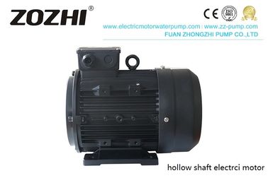 Three Phase Hollow Shaft AC Motor 7.5hp 1450Rpm Aluminum For Cleaning Machine