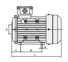 7KW 중공축 모터 (상업용 청소 기계용 AR 인터펌 포함) 8