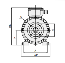 7KW 중공축 모터 (상업용 청소 기계용 AR 인터펌 포함) 9