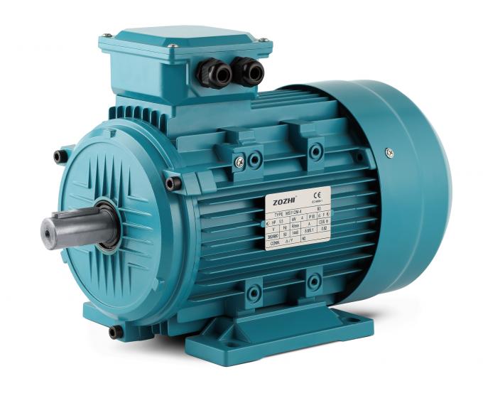 단일 단계 2.2KW 3HP 전기 AC 모터 380V 50HZ 2300 RPM 폭발 방지 폐쇄 알루미늄 하우징 110V 펌프 모터 5KW 27