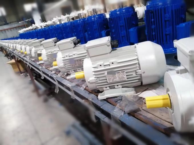단일 단계 2.2KW 3HP 전기 AC 모터 380V 50HZ 2300 RPM 폭발 방지 폐쇄 알루미늄 하우징 110V 펌프 모터 5KW 19