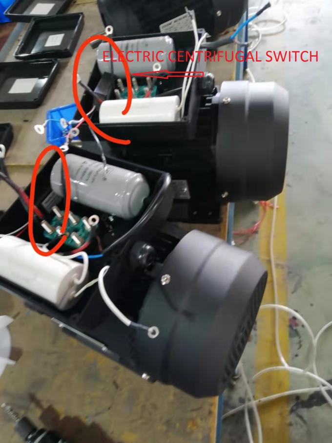 단일 단계 2.2KW 3HP 전기 AC 모터 380V 50HZ 2300 RPM 폭발 방지 폐쇄 알루미늄 하우징 110V 펌프 모터 5KW 8