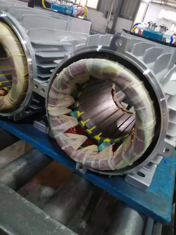 단일 단계 2.2KW 3HP 전기 AC 모터 380V 50HZ 2300 RPM 폭발 방지 폐쇄 알루미늄 하우징 110V 펌프 모터 5KW 7