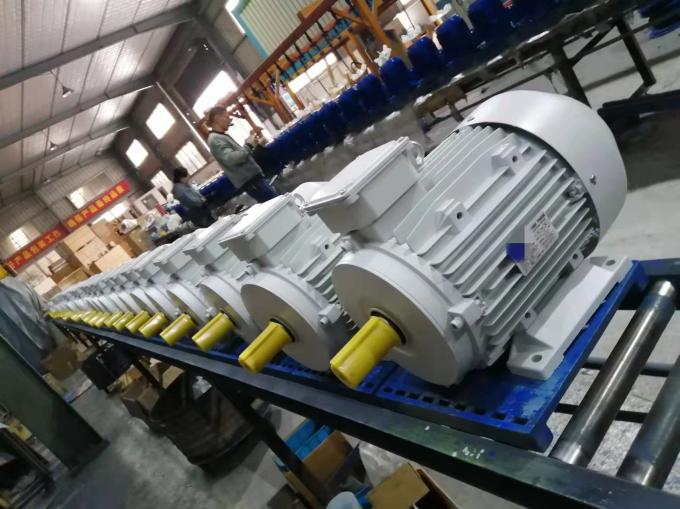 단일 단계 2.2KW 3HP 전기 AC 모터 380V 50HZ 2300 RPM 폭발 방지 폐쇄 알루미늄 하우징 110V 펌프 모터 5KW 18