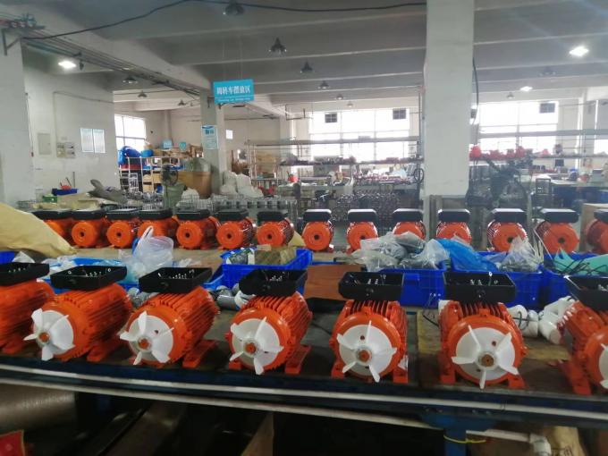 단일 단계 2.2KW 3HP 전기 AC 모터 380V 50HZ 2300 RPM 폭발 방지 폐쇄 알루미늄 하우징 110V 펌프 모터 5KW 22