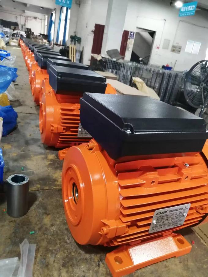 단일 단계 2.2KW 3HP 전기 AC 모터 380V 50HZ 2300 RPM 폭발 방지 폐쇄 알루미늄 하우징 110V 펌프 모터 5KW 23