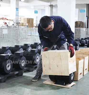 2.2kw 3hp 220V 단상 콘덴서 기동 방수 유도 전동기 1500rpm 정격 속도 60hz 주파수 8