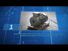 ZOZHI HS100L3-4 5.5HP/4KW 중공 샤프트 모터 흑색 컬러