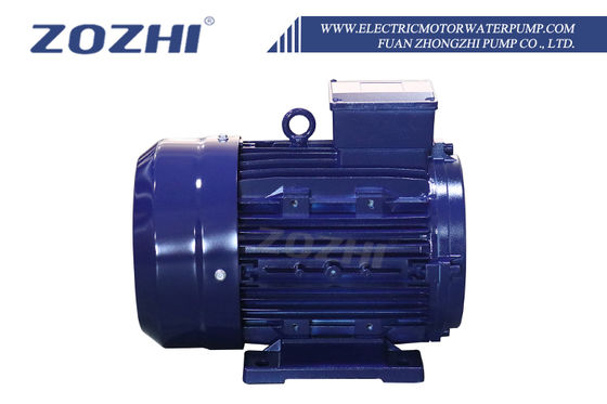 IE2 15HP 11KW AC Electric Induction Motors with 24mm Hollow Shaft 1000rpm Three-Phase 50Hz Frequency 380V 415V AC Aluminium 60Hz