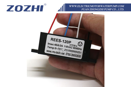 115V 40A/3초 전자 원심 스위치 모터 부속품, 0-70℃ 작동용